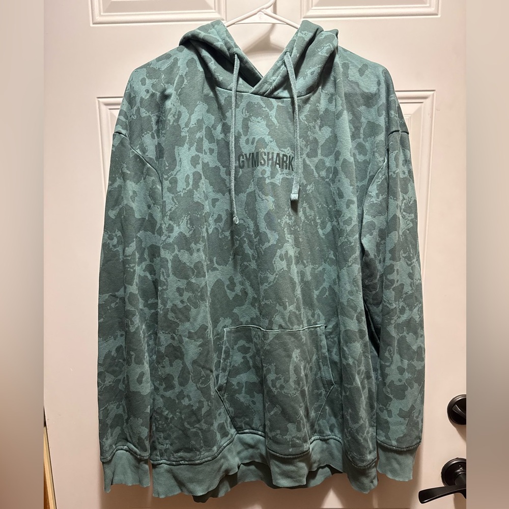GYMSHARK CAMO HOODIE